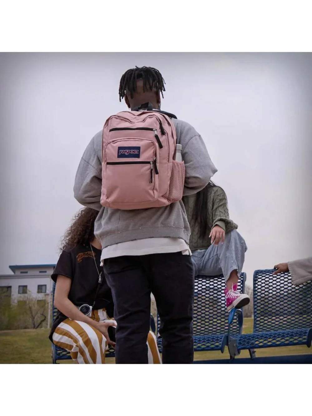 Stylish Laptop Backpack with 2 Compartments, Ergonomic Straps & 15” Sleeve